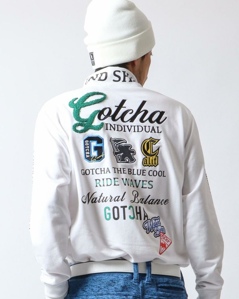 GOTCHA GOLF] ワッペン ハーフジップ ロンT | PEET ONLINE STORE