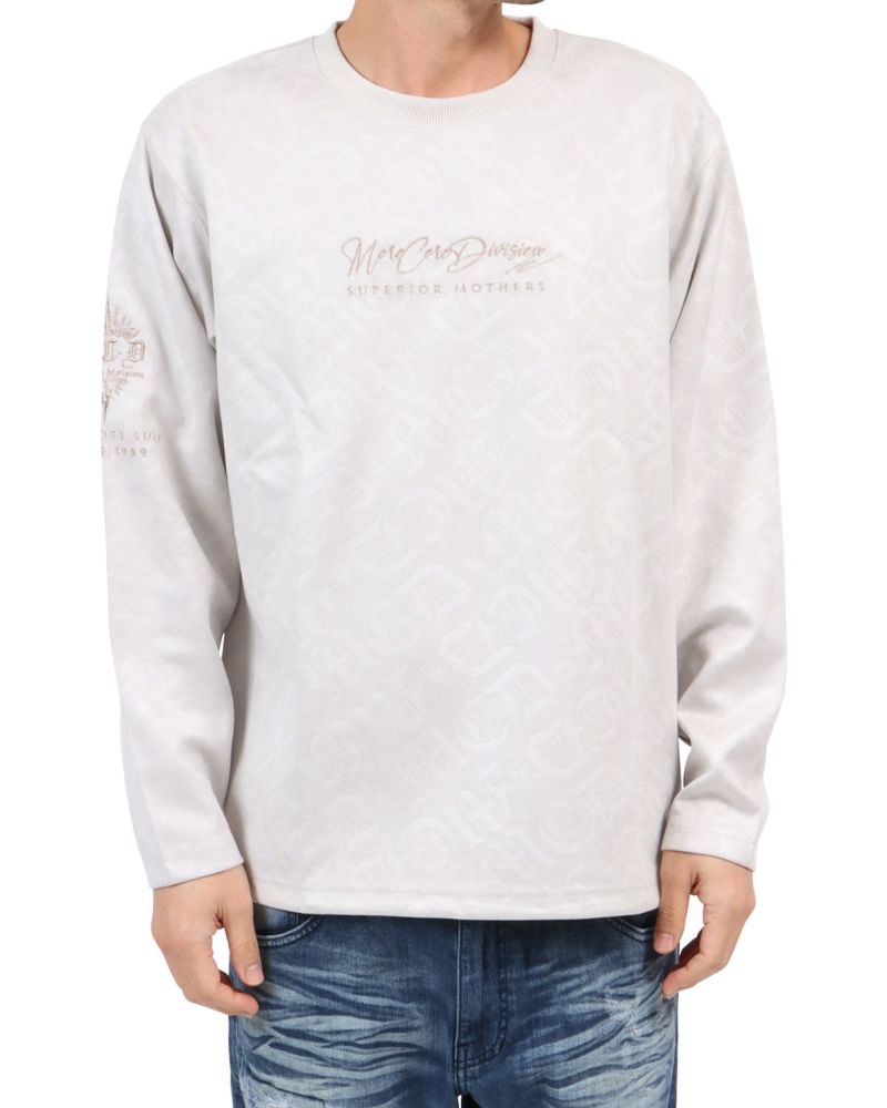 MCD] フェイクスウェード エンボス ロンT | PEET ONLINE STORE