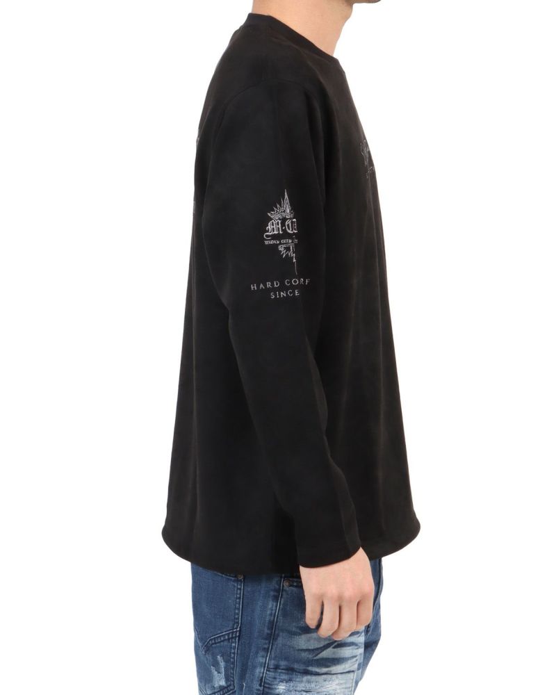 MCD] フェイクスウェード エンボス ロンT | PEET ONLINE STORE