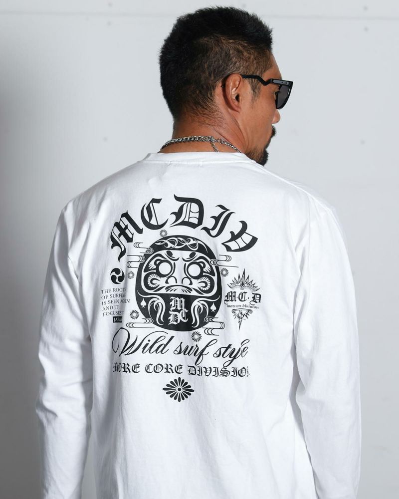 MCD] JAPAN加工 モノトーン DARUMA (ダルマ) ロンT | PEET ONLINE STORE