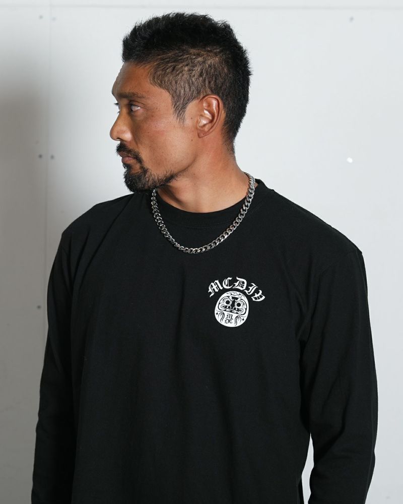MCD] JAPAN加工 モノトーン DARUMA (ダルマ) ロンT | PEET ONLINE STORE