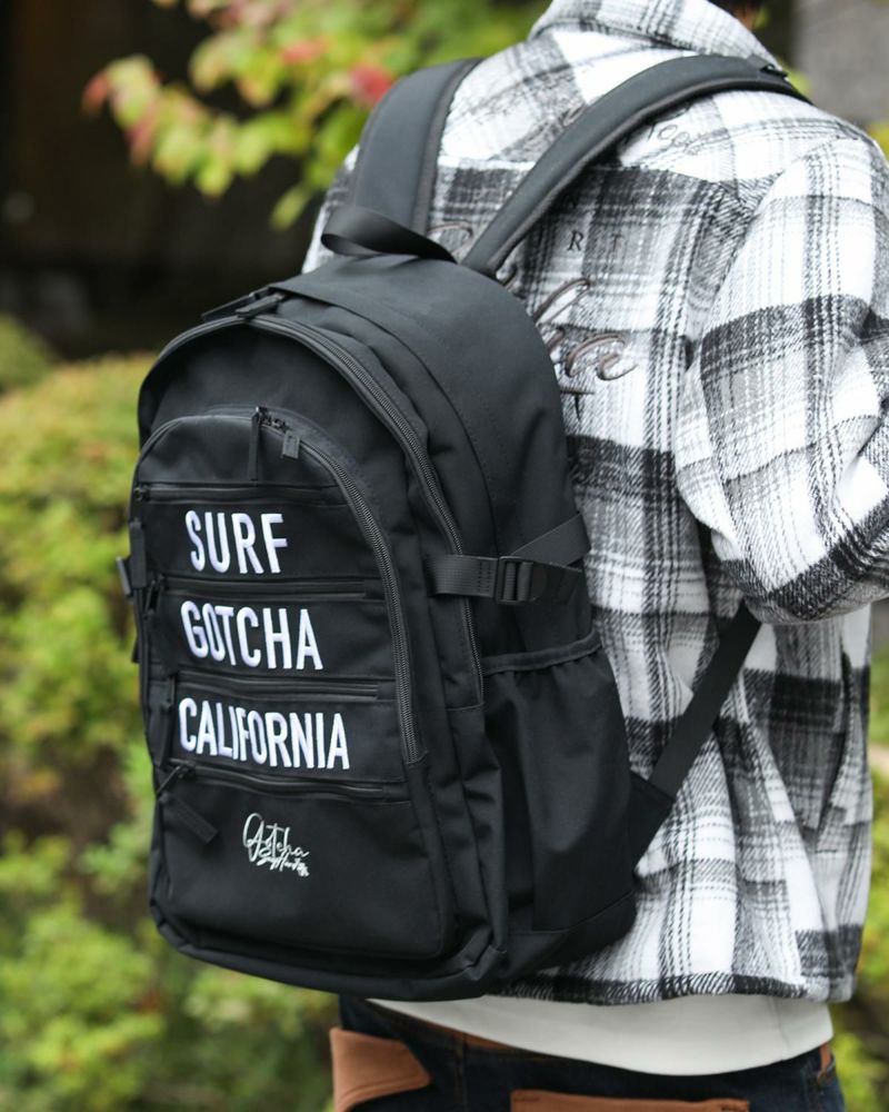 GOTCHA] 撥水 フロント ジップ リュック | PEET ONLINE STORE