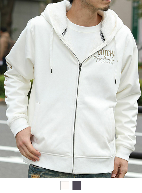 オフホワイト：180cm67kg(Lサイズ着用)