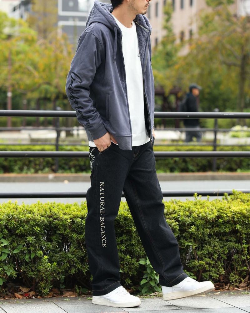 GOTCHA] 撥水 裏ボア おもち スウェード フルジップ パーカー | PEET