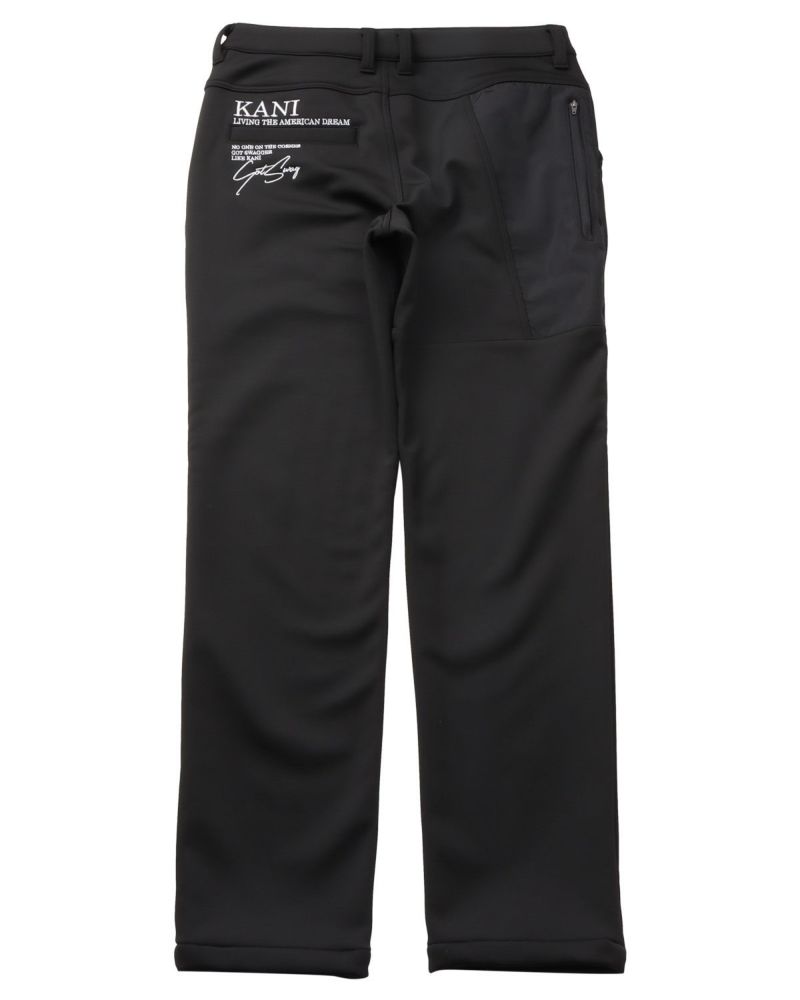 Karl Kani GOLF] ストレッチ ボンディング 裏フリース パンツ