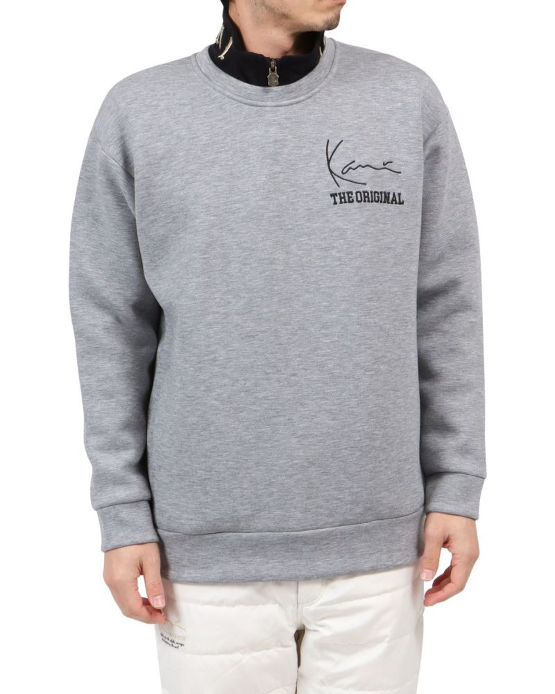 杢グレー：180cm67kg(Lサイズ着用)