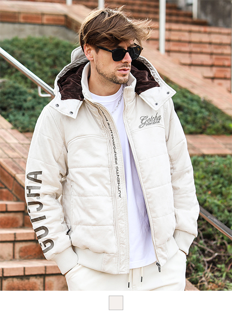 アイボリー:183cm70kg(Lサイズ着用)