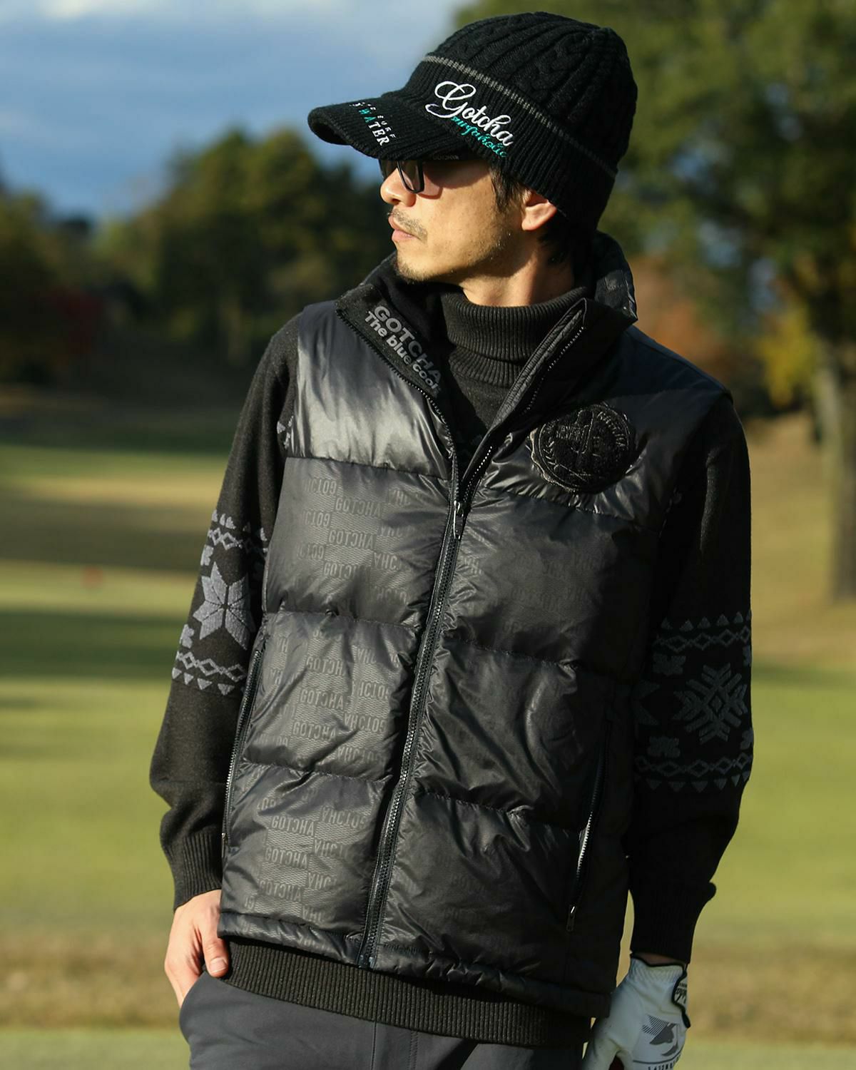 GOTCHA GOLF] ポリ杢 中綿 ベスト | PEET ONLINE STORE