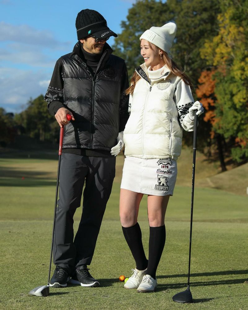 【即完売品】CLUBHAUS NO GOLF ダウン ベスト　パンツ　セット ベスト＆コクーンパンツセットアップ【アトランダム】 通販