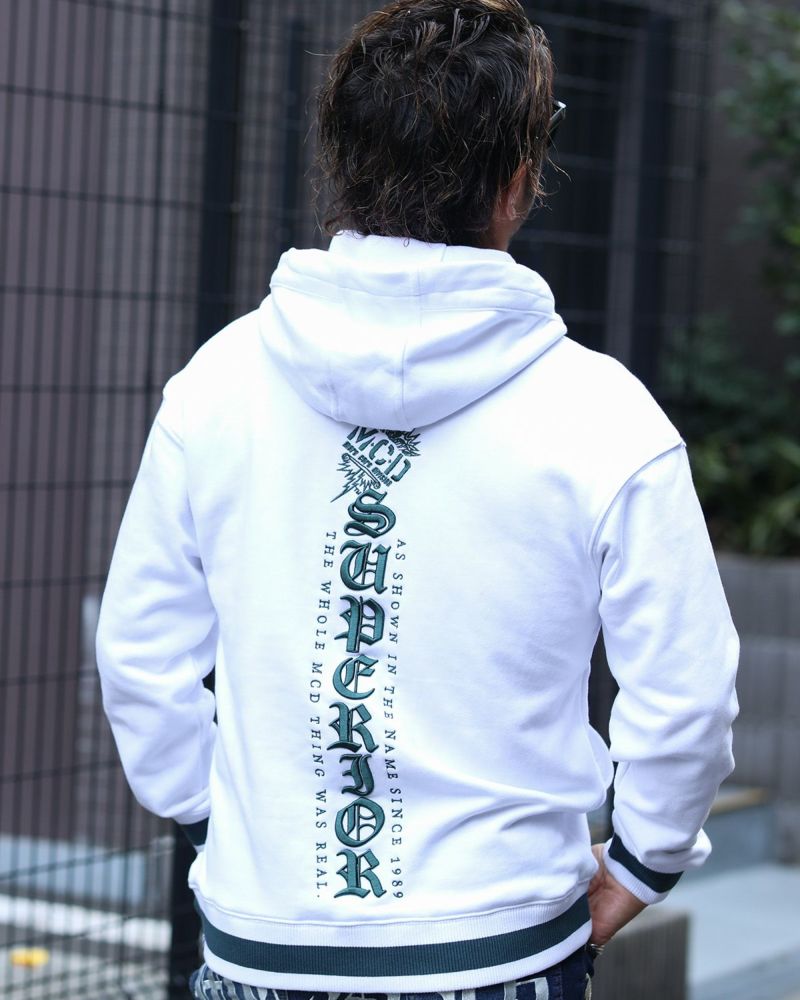 MCD] 裏毛 ハーフジップ パーカー | PEET ONLINE STORE