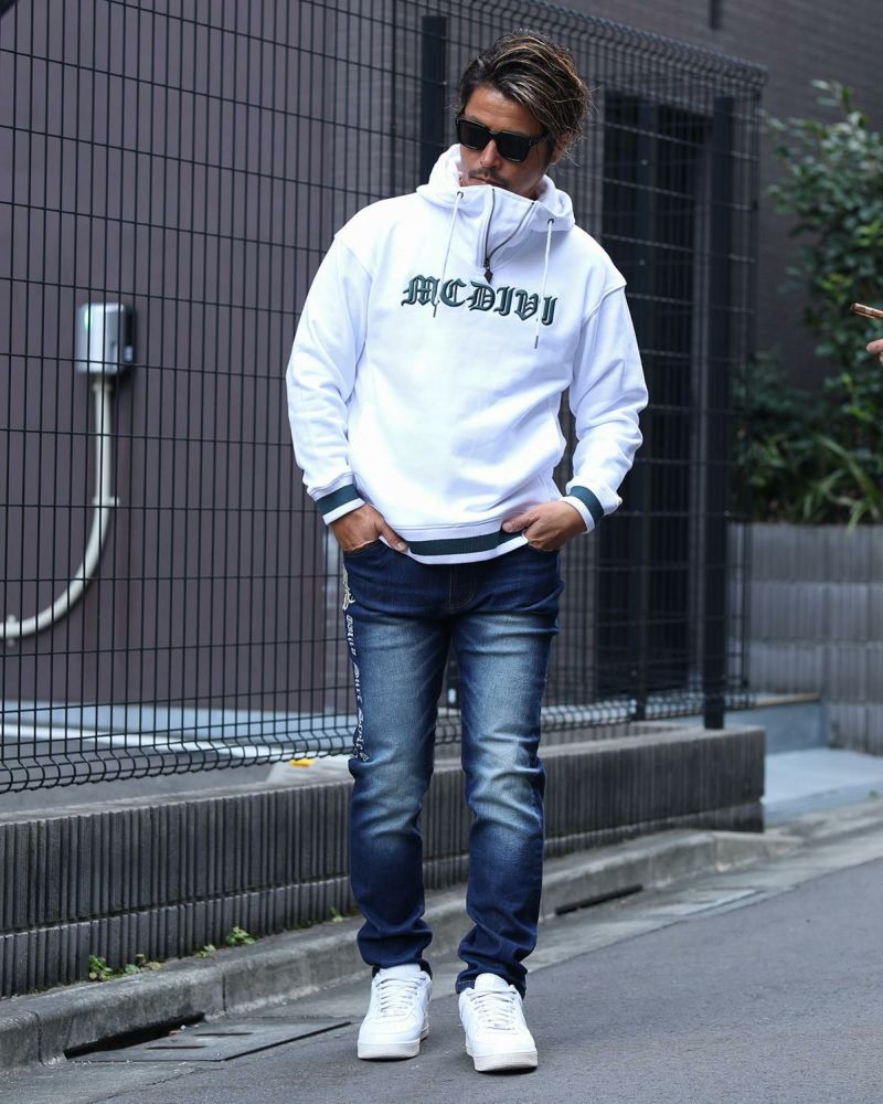 MCD] 裏毛 ハーフジップ パーカー | PEET ONLINE STORE