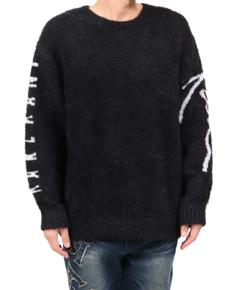 Karl Kani] シャギー ロゴ クルー セーター | PEET ONLINE STORE