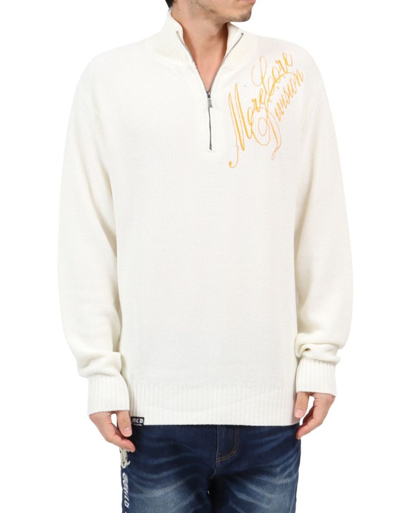 MCD] ウォッシャブル ハーフジップ セーター | PEET ONLINE STORE