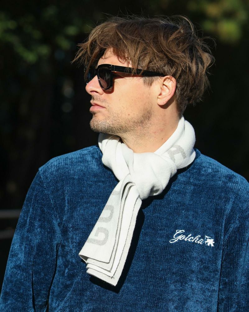 GOTCHA GOLF] カシミアブレンド ニット マフラー | PEET ONLINE STORE