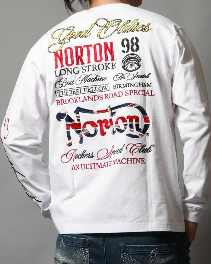 Norton] ユニオンジャック MAX 刺繍 ロンT | PEET ONLINE STORE
