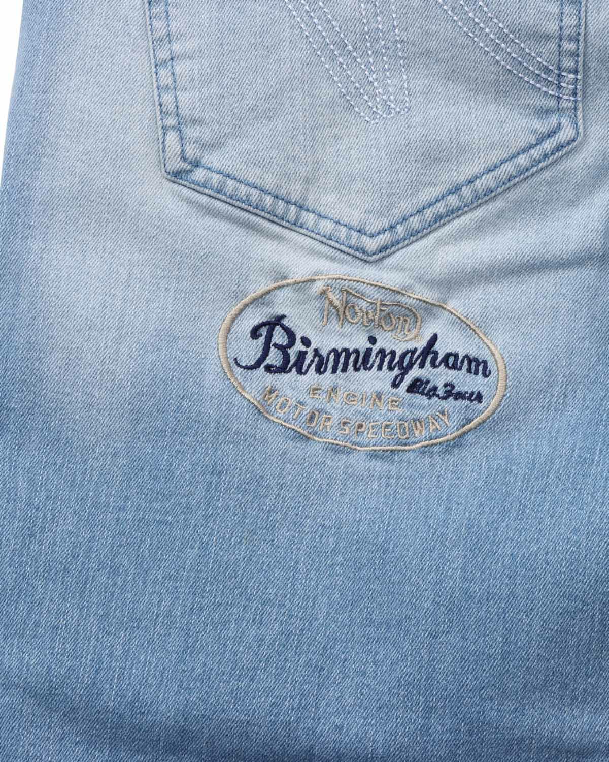 Norton] ストレッチ インパクト 刺繍 デニムパンツ | PEET ONLINE STORE