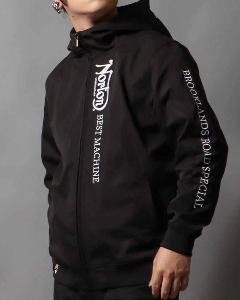 Norton] ツイル スタンド フルジップ パーカー | PEET ONLINE STORE