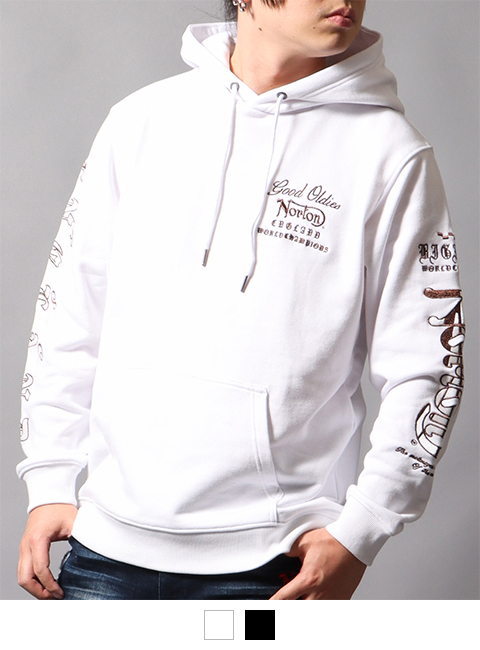 ホワイト：178cm/75kg(Lサイズ着用)