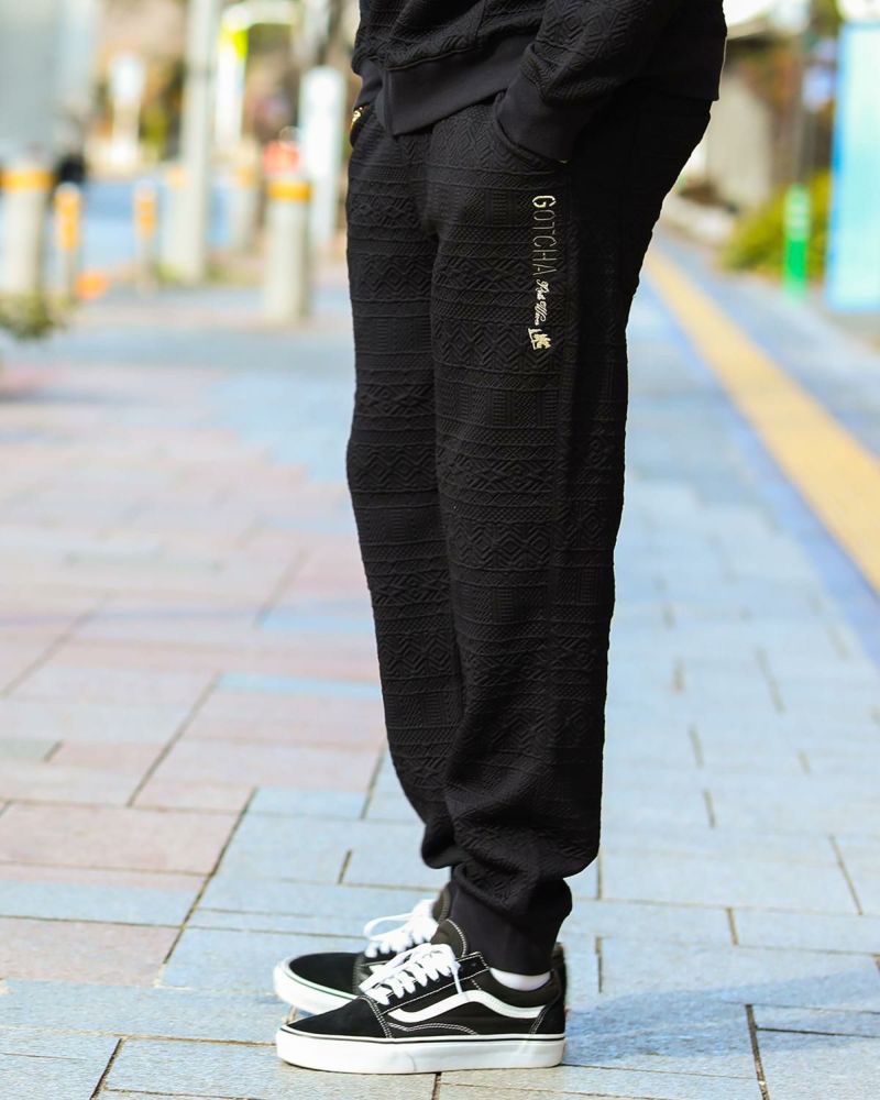GOTCHA] ブリスター ジャカード セットアップ パンツ | PEET ONLINE STORE