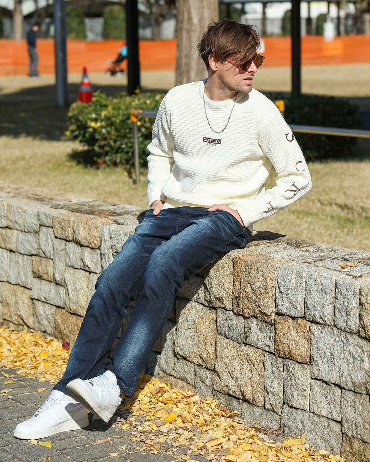 キナリ:183cm70kg(Lサイズ着用)