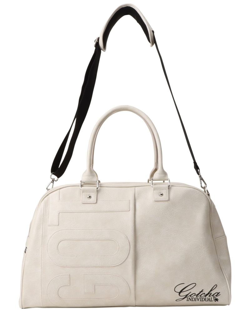 登場! ビッグ GOLF] GOTCHA ロゴ STORE ONLINE PEET | ボストンバッグ PU ゴルフバッグ・キャディバッグ
