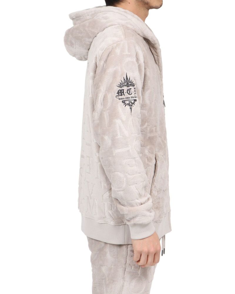 ベージュ：180cm67kg(Lサイズ着用)