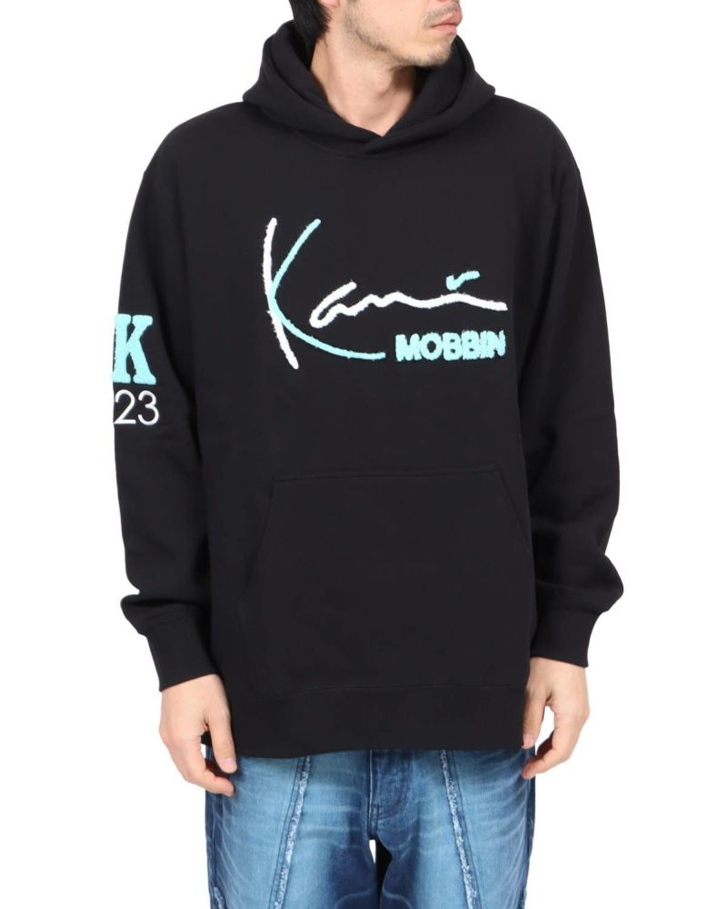 当季大流行 Karl Kani] サガラ NEW YORK CITY パーカー | PEET ONLINE STORE トップス