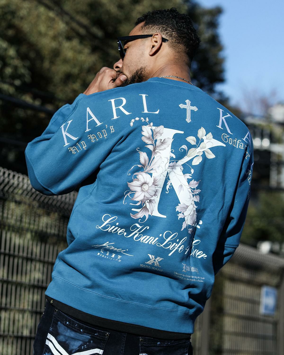 Karl Kani] ドライフラワー トレーナー | PEET ONLINE STORE
