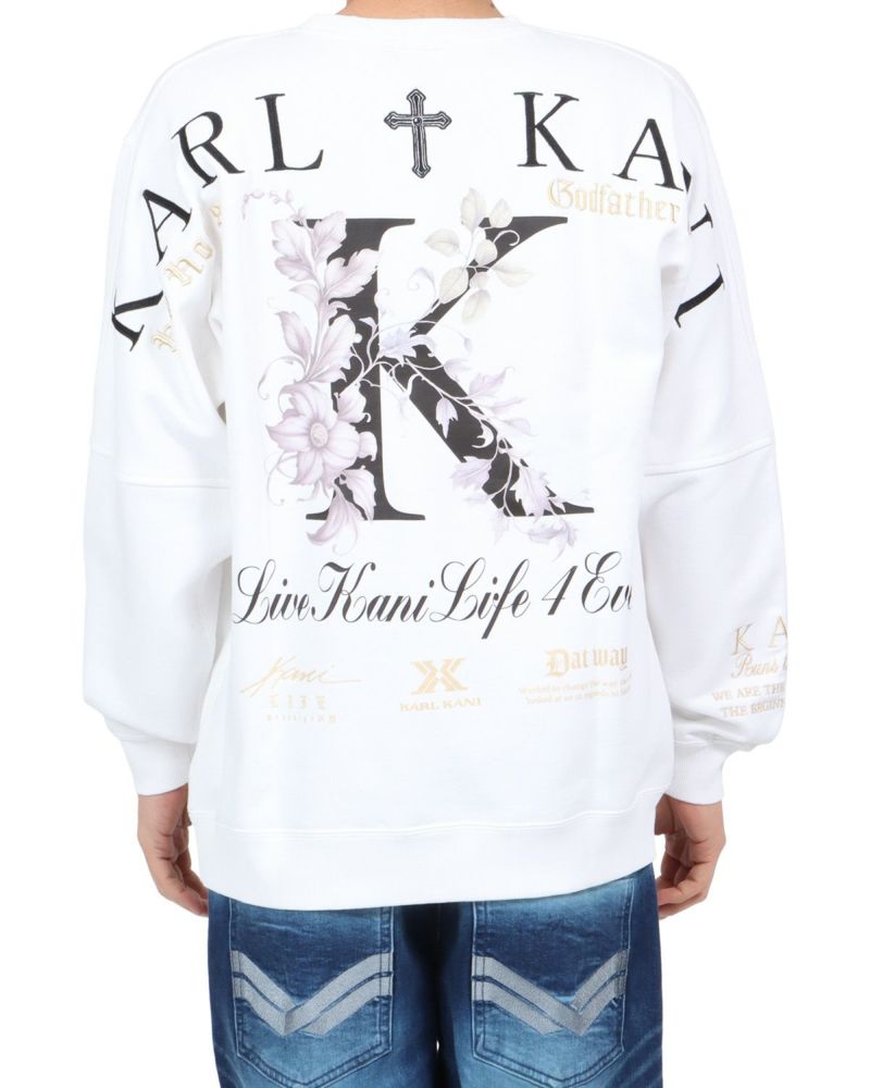 Karl Kani] ドライフラワー トレーナー | PEET ONLINE STORE