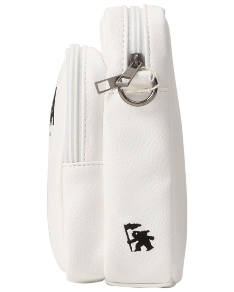ピッチャ ショルダーバッグ ホワイト ノベルティ GOTCHA] PU ショルダーポーチ | PEET ONLINE STORE