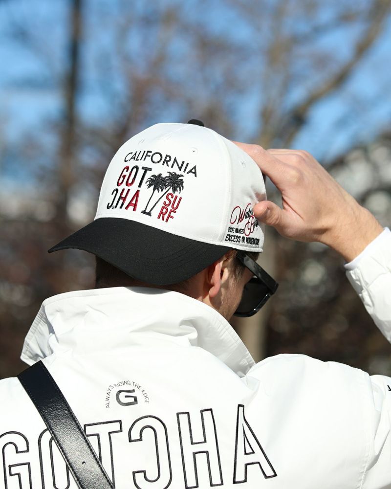 GOTCHA] 撥水 サーフ ロゴ キャップ | PEET ONLINE STORE