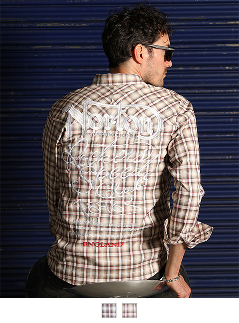 ベージュ：186cm(Mサイズ着用)