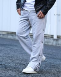 杢グレー：173cm/72kg(Lサイズ着用)