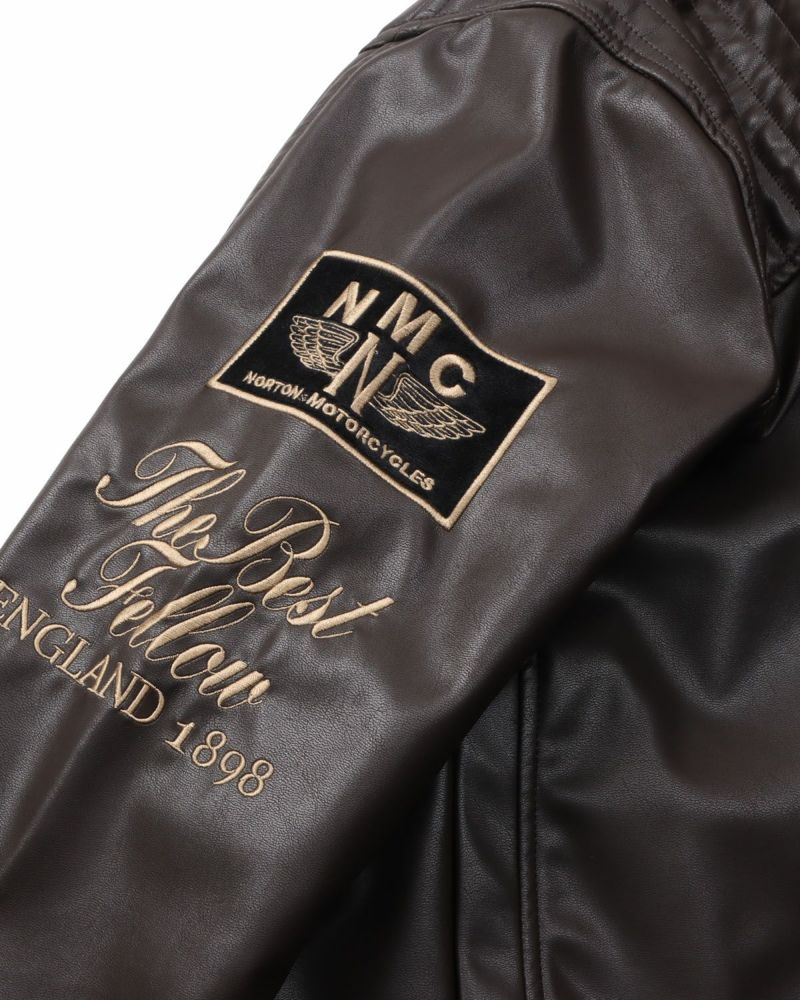 Norton] プレミアム シングル ライダース ジャケット 2 | PEET ONLINE