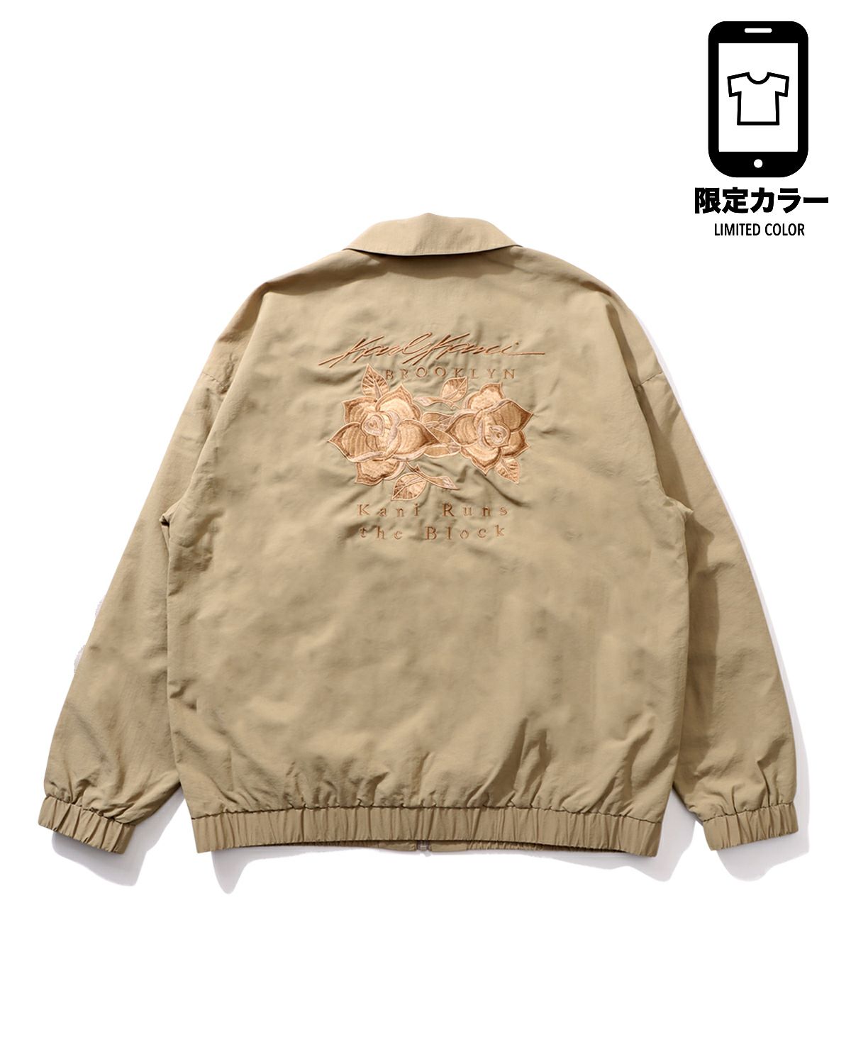 Karl Kani] ローズ ステッチ ナイロン ジャケット | PEET ONLINE STORE 