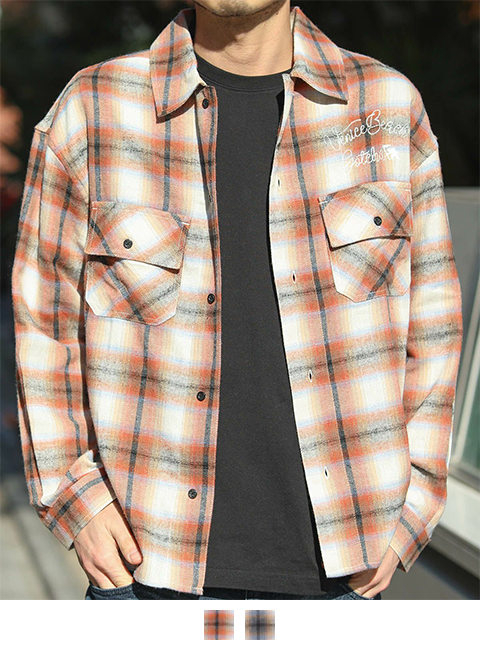 オレンジ：180cm67kg(Lサイズ着用)