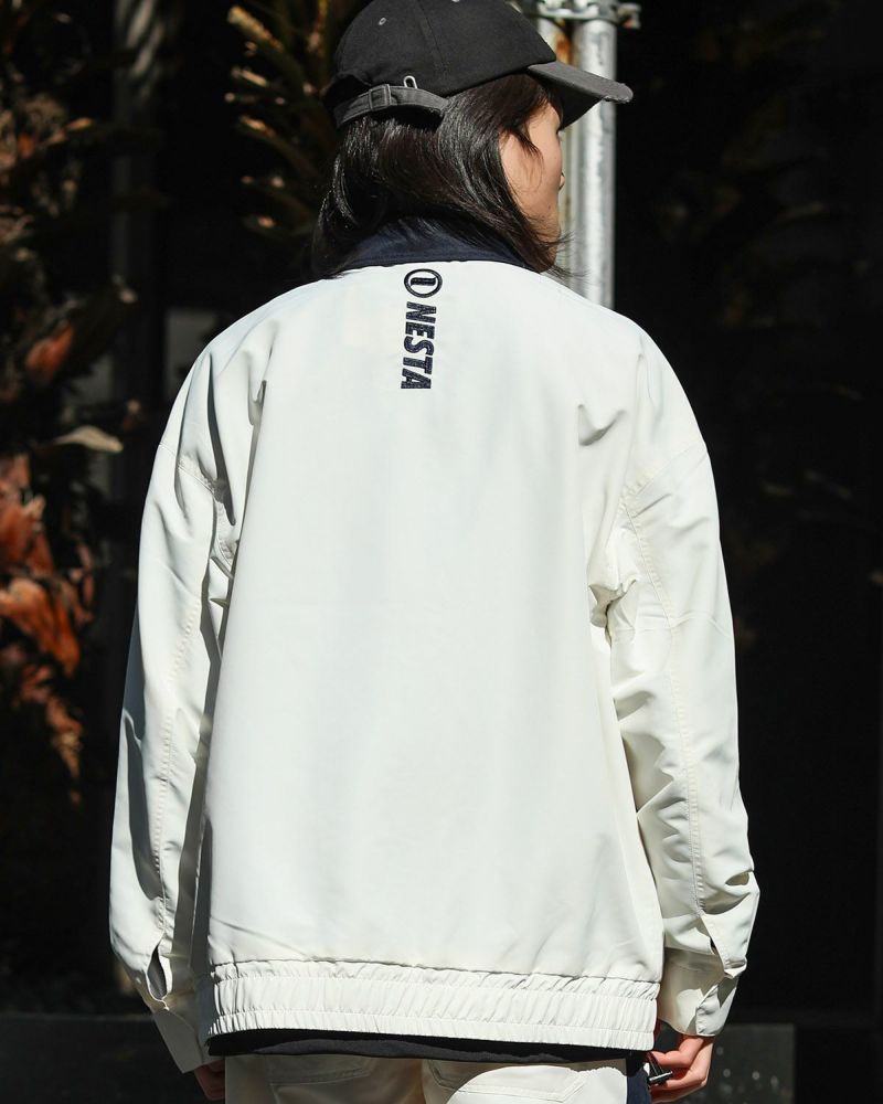 オフホワイト：168cm55kg(Lサイズ着用)