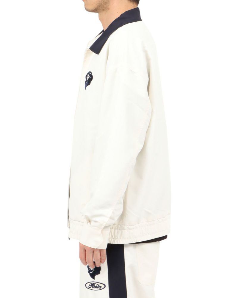 オフホワイト：180cm67kg(Lサイズ着用)