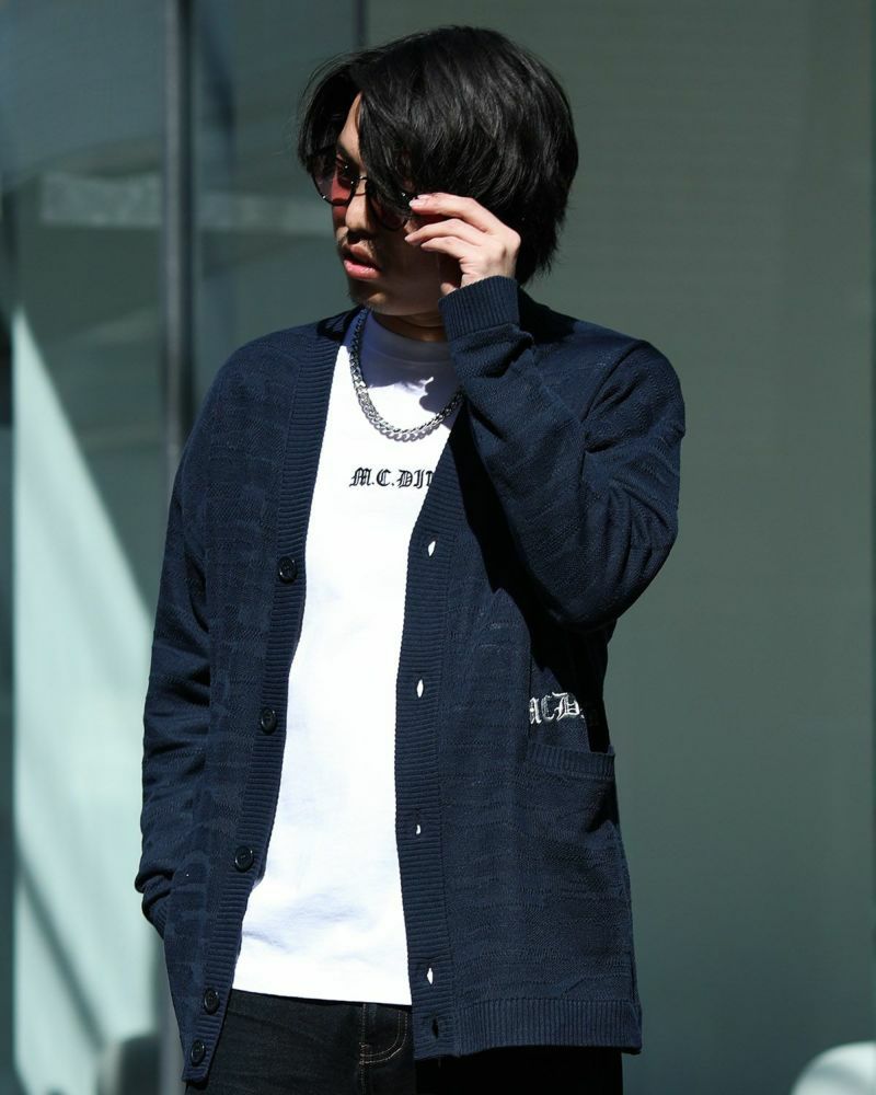 ダークネイビー:173cm/63kg(Lサイズ着用)