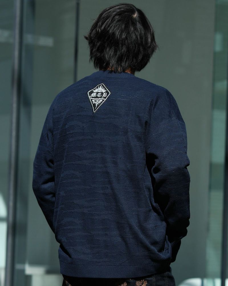 ダークネイビー:173cm/63kg(Lサイズ着用)