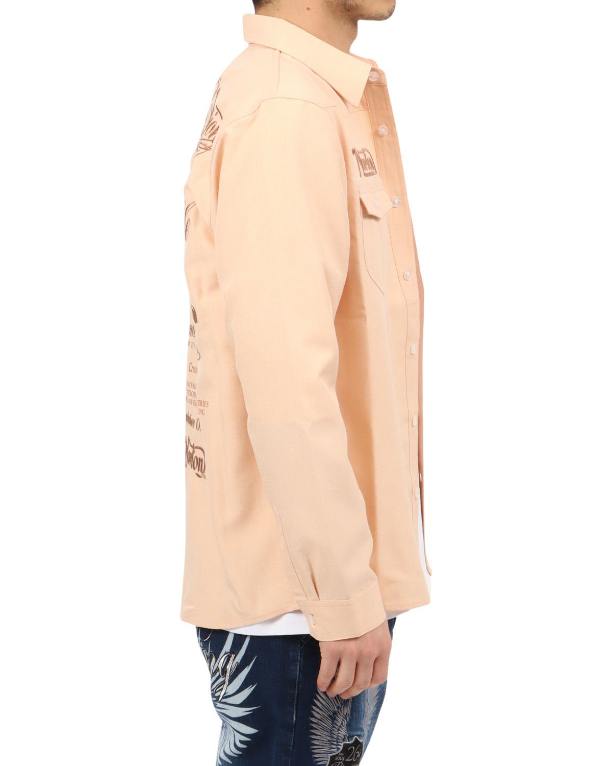 オレンジ：180cm67kg(Lサイズ着用)