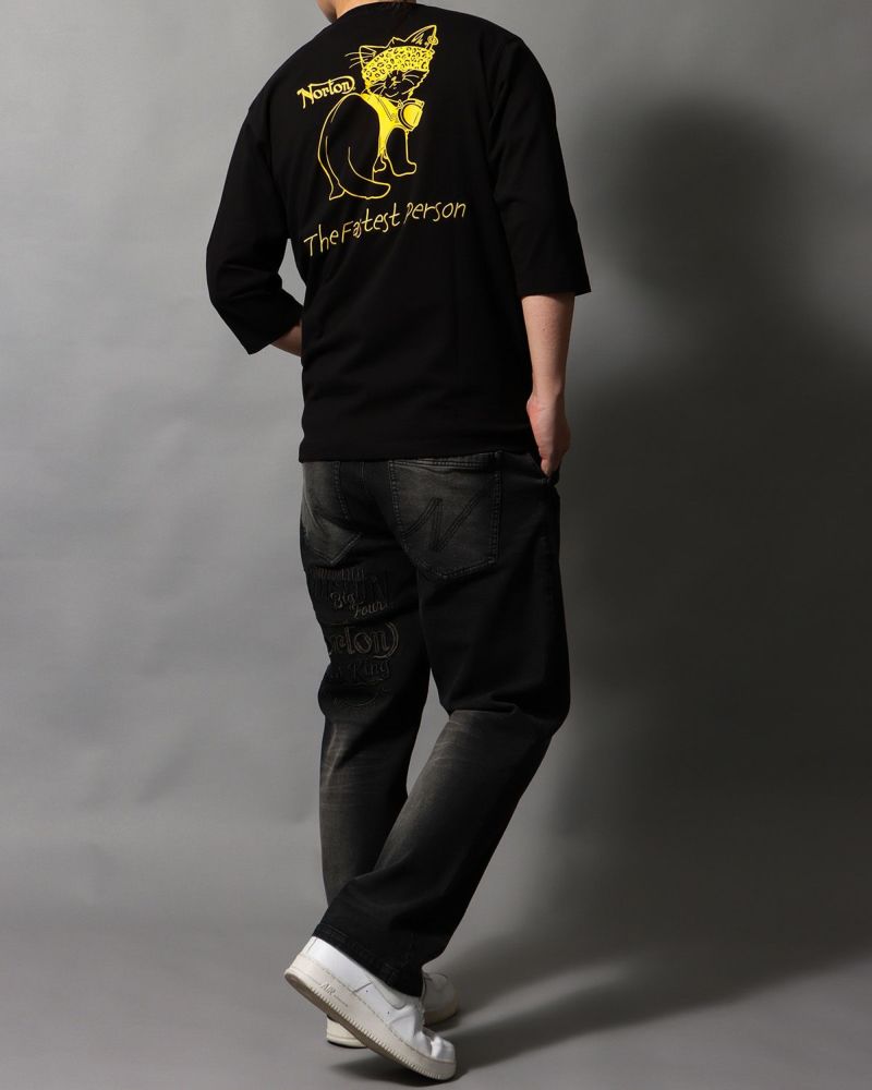 ブラック：178cm/75kg(Lサイズ着用)