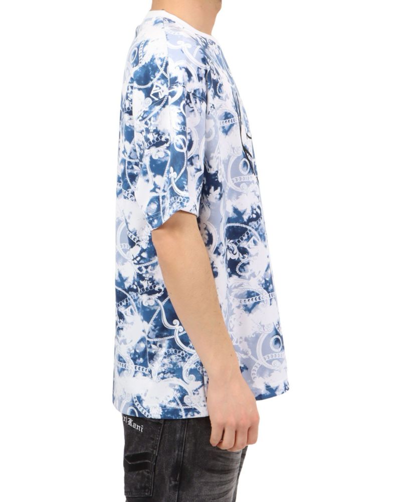 Karl Kani] レインボー チェーン柄 クルー Tシャツ | PEET