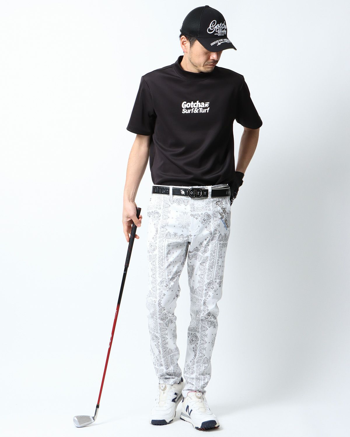 ブラック：180cm67kg(Lサイズ着用)