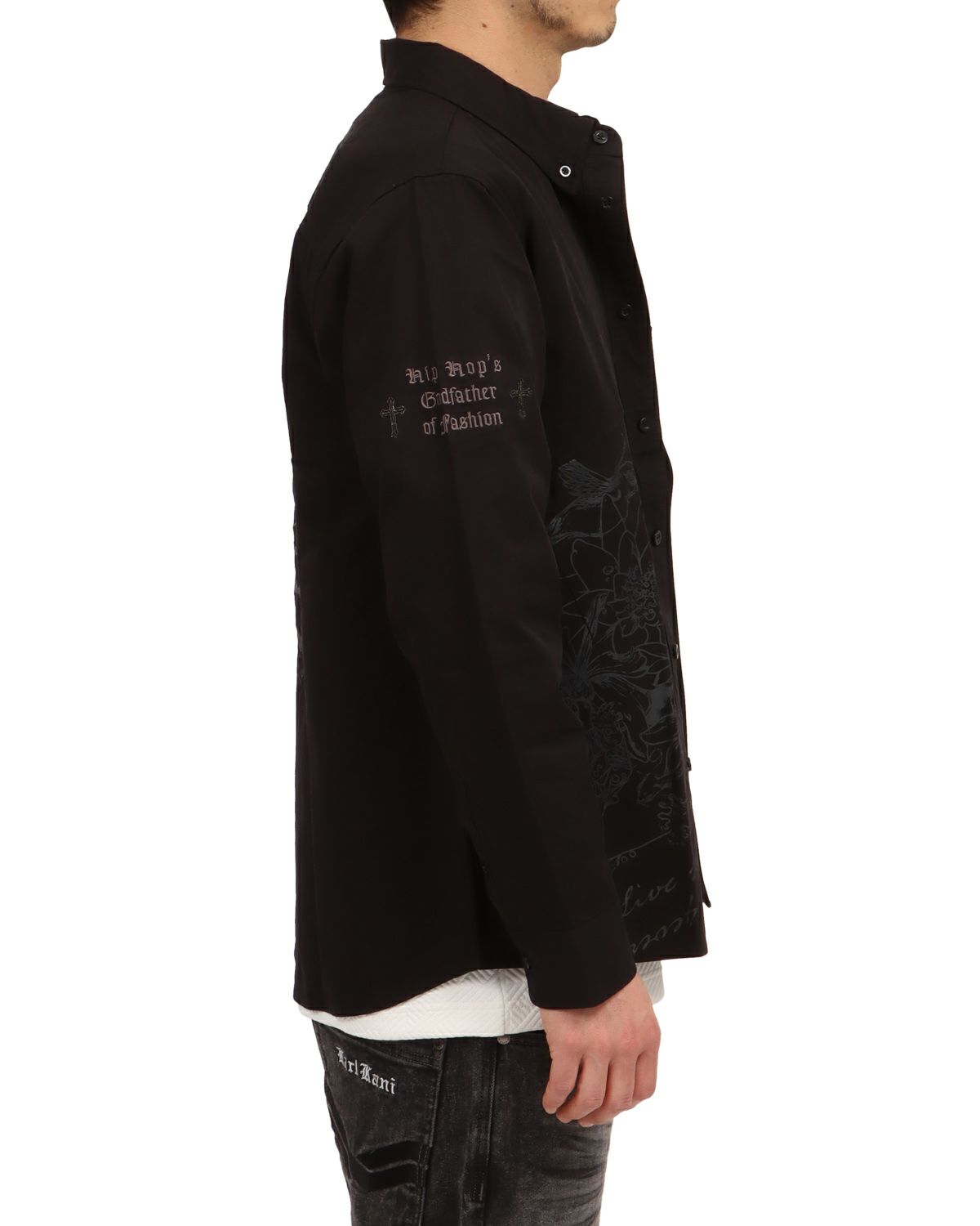 ブラック：180cm67kg(Lサイズ着用)