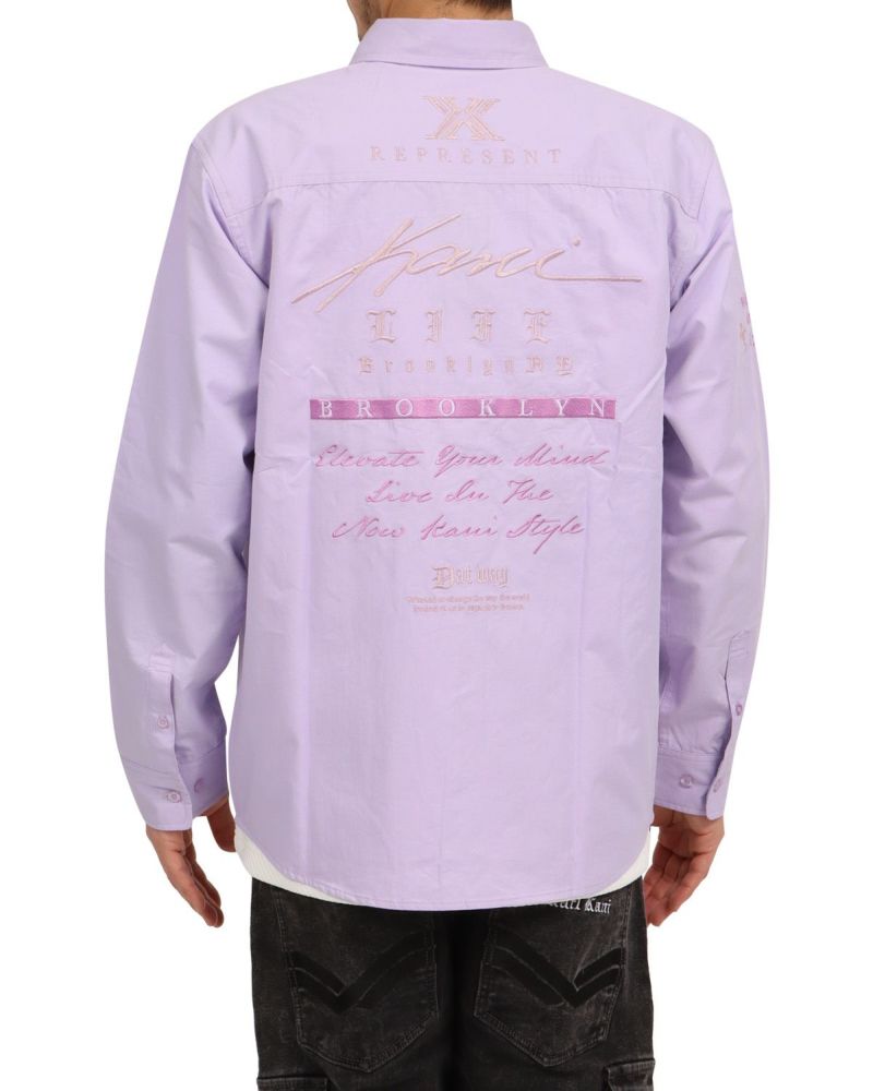 ラベンダー：180cm67kg(Lサイズ着用)