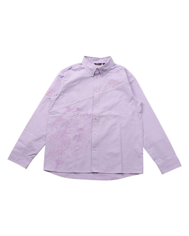 Karl Kani] ワントーン 切替 刺繍 シャツ | PEET ONLINE STORE