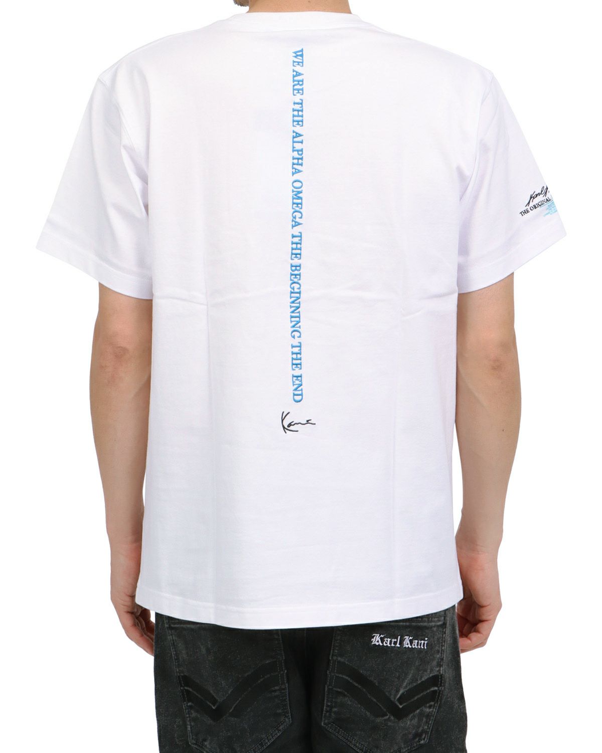 ホワイト：180cm67kg(Lサイズ着用)