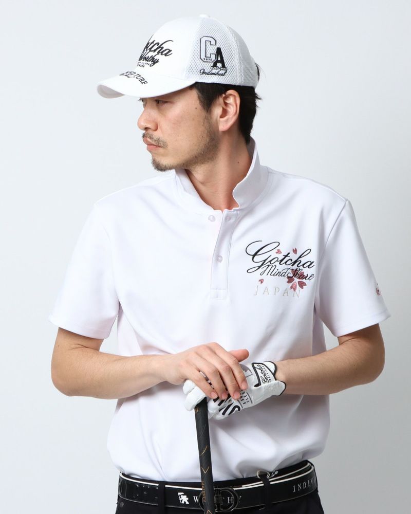 ホワイト：180cm67kg(Lサイズ着用)