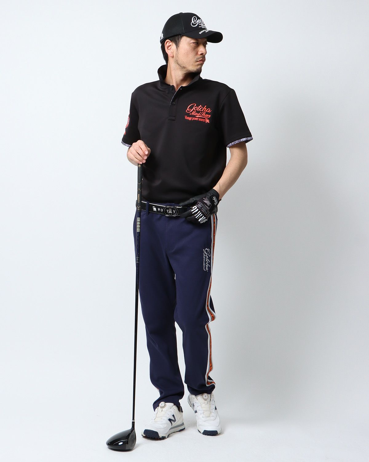 ブラック：180cm67kg(Lサイズ着用)